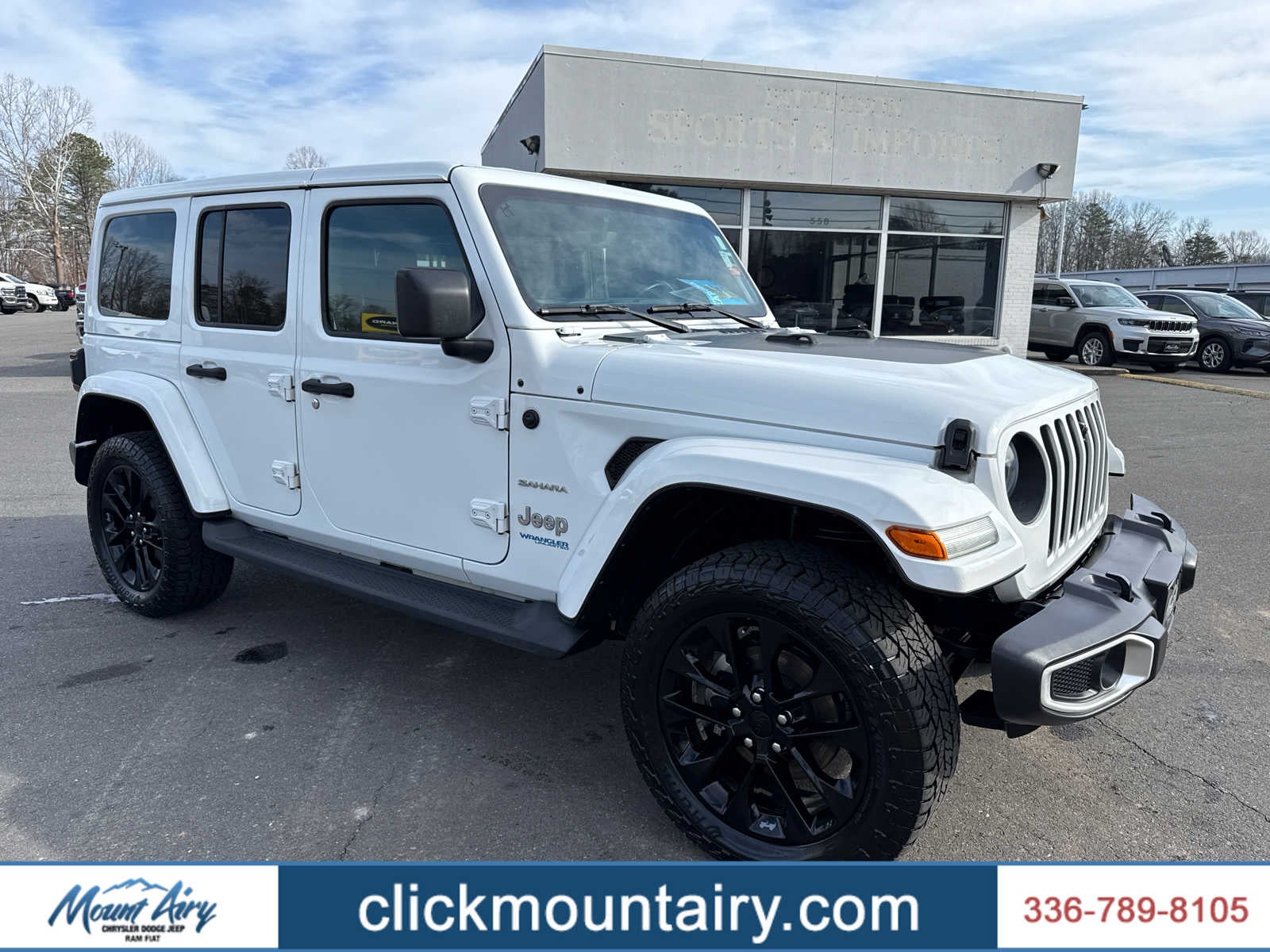 2021 Jeep Wrangler 4xe Unlimited Sahara 4x4