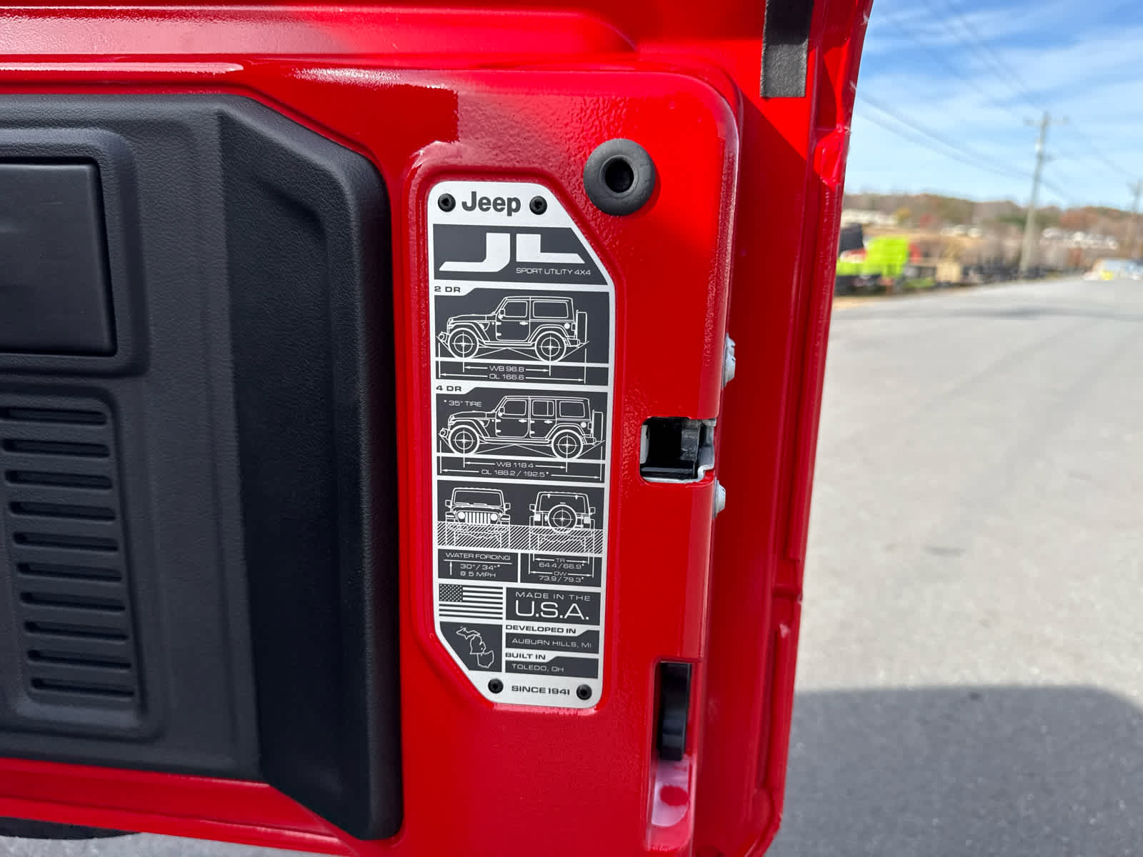 2026 Jeep Wrangler WRANGLER 2-DOOR SPORT S