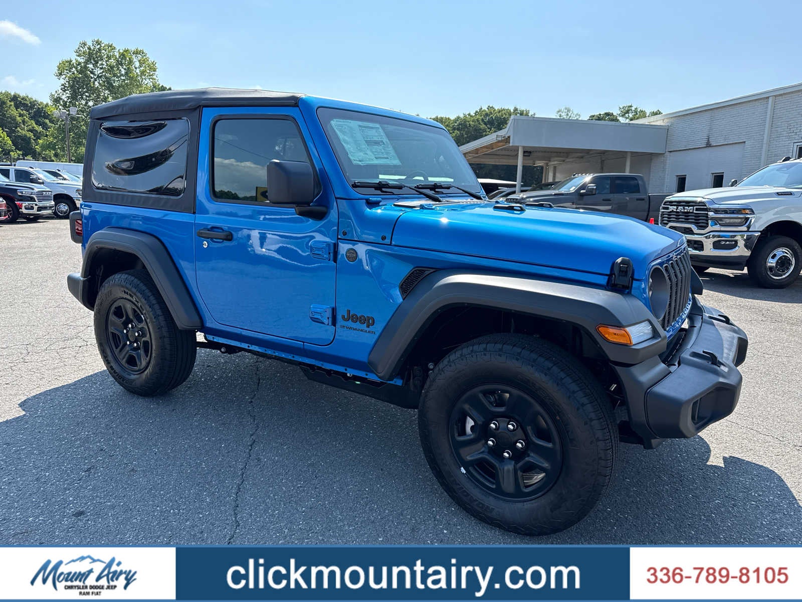 2026 Jeep Wrangler WRANGLER 2-DOOR SPORT