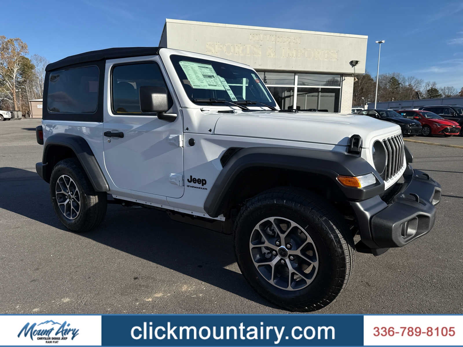 2026 Jeep Wrangler WRANGLER 2-DOOR SPORT S