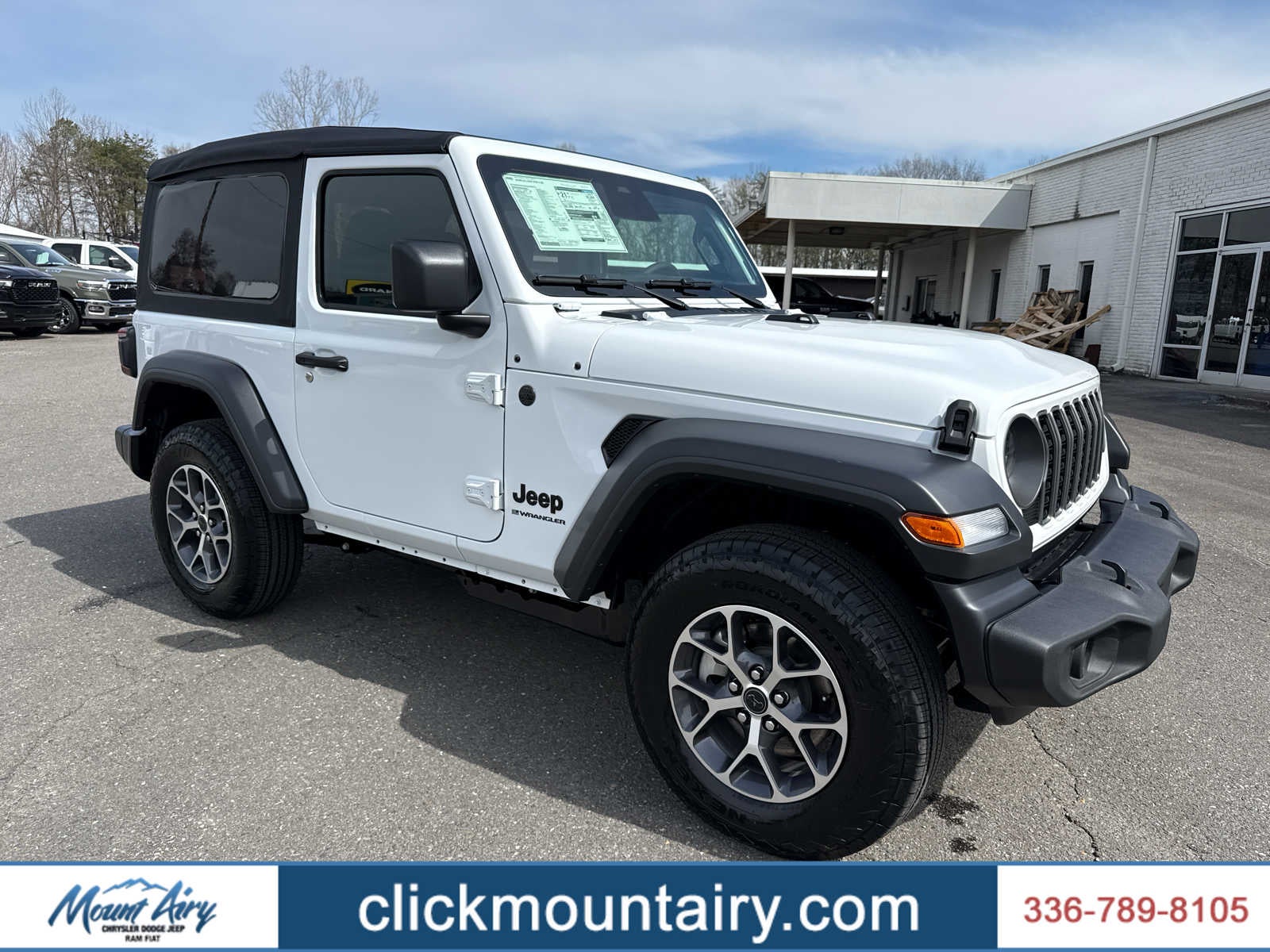 2026 Jeep Wrangler WRANGLER 2-DOOR SPORT S