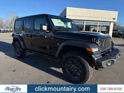 2026 Jeep Wrangler WRANGLER 4-DOOR SPORT S