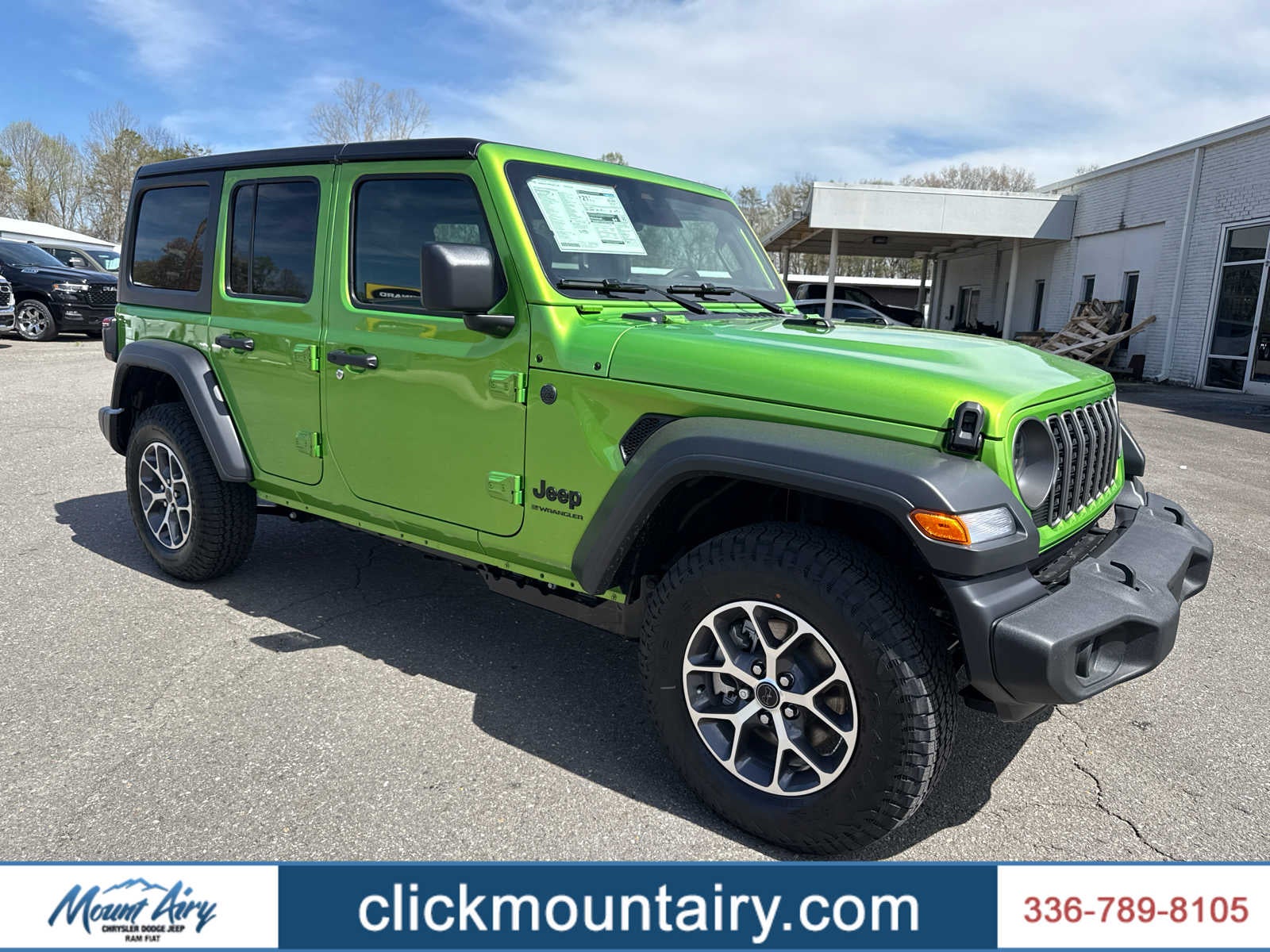 2026 Jeep Wrangler WRANGLER 4-DOOR SPORT S