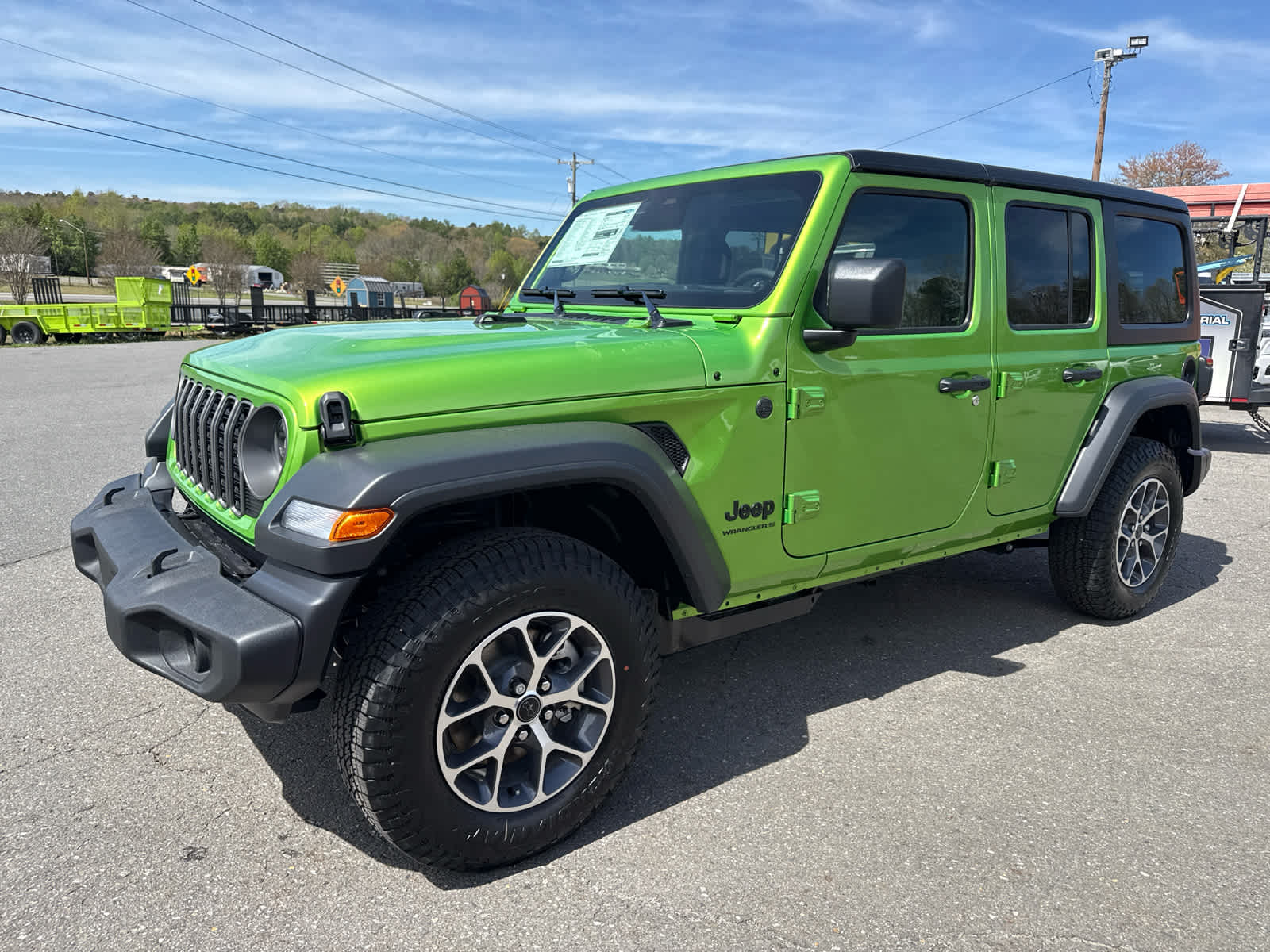2026 Jeep Wrangler WRANGLER 4-DOOR SPORT S