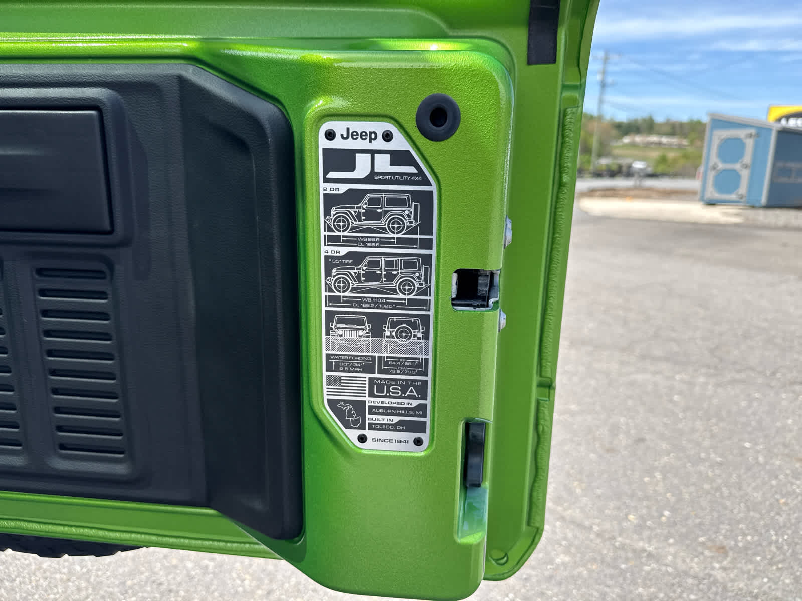 2026 Jeep Wrangler WRANGLER 4-DOOR SPORT S