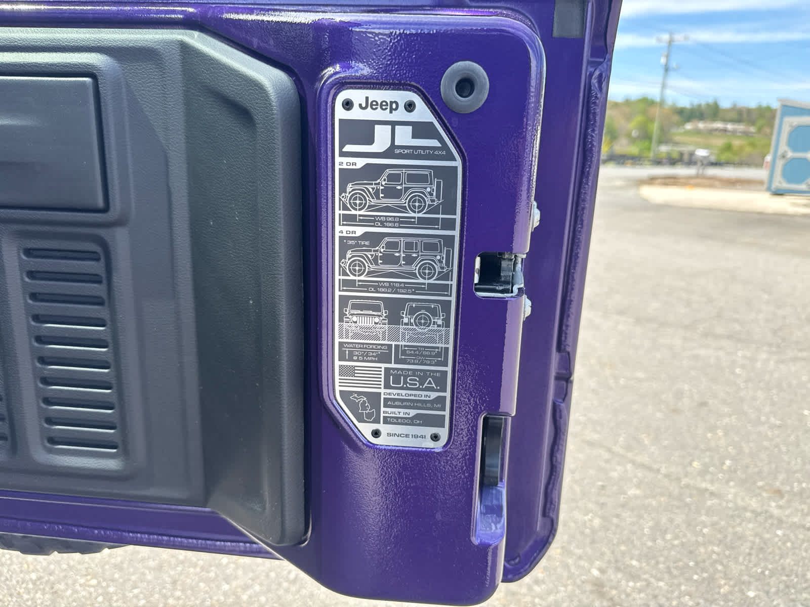 2026 Jeep Wrangler WRANGLER 4-DOOR SPORT S