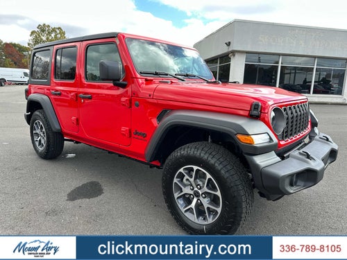 2025 Jeep Wrangler WRANGLER 4-DOOR SPORT S