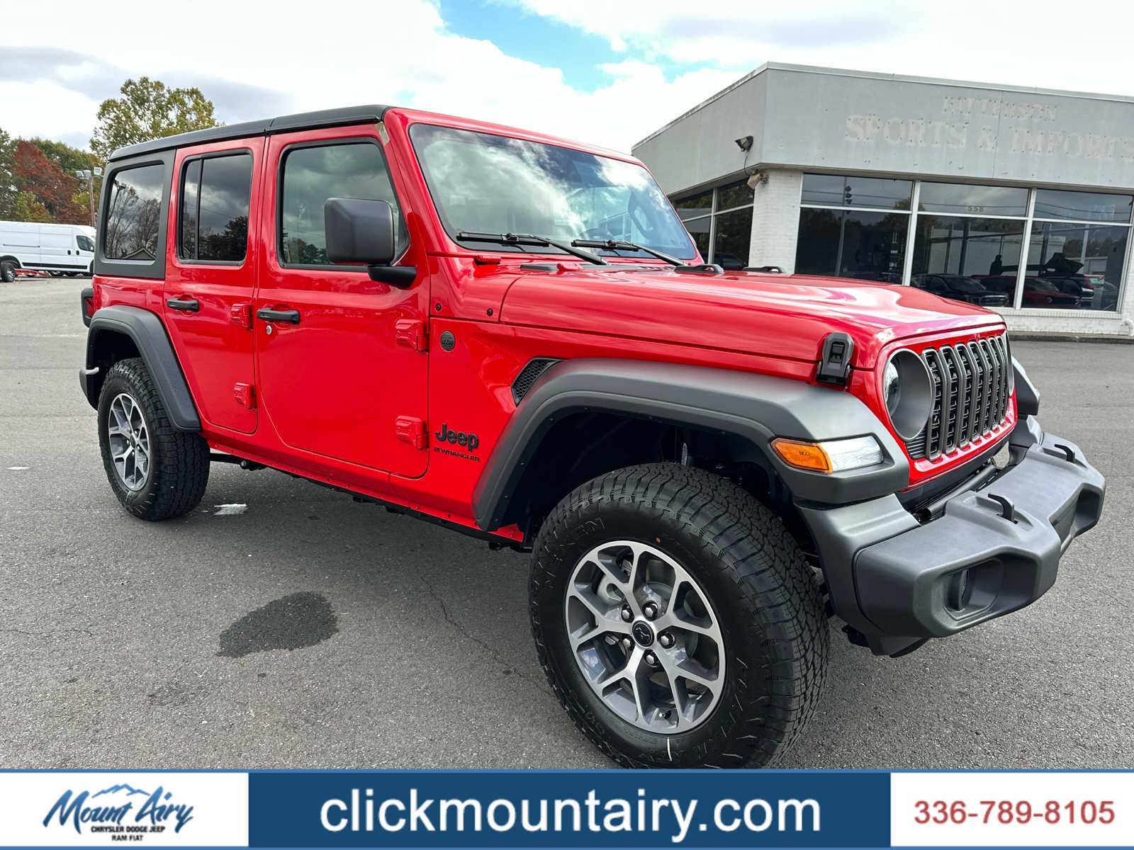 2025 Jeep Wrangler WRANGLER 4-DOOR SPORT S