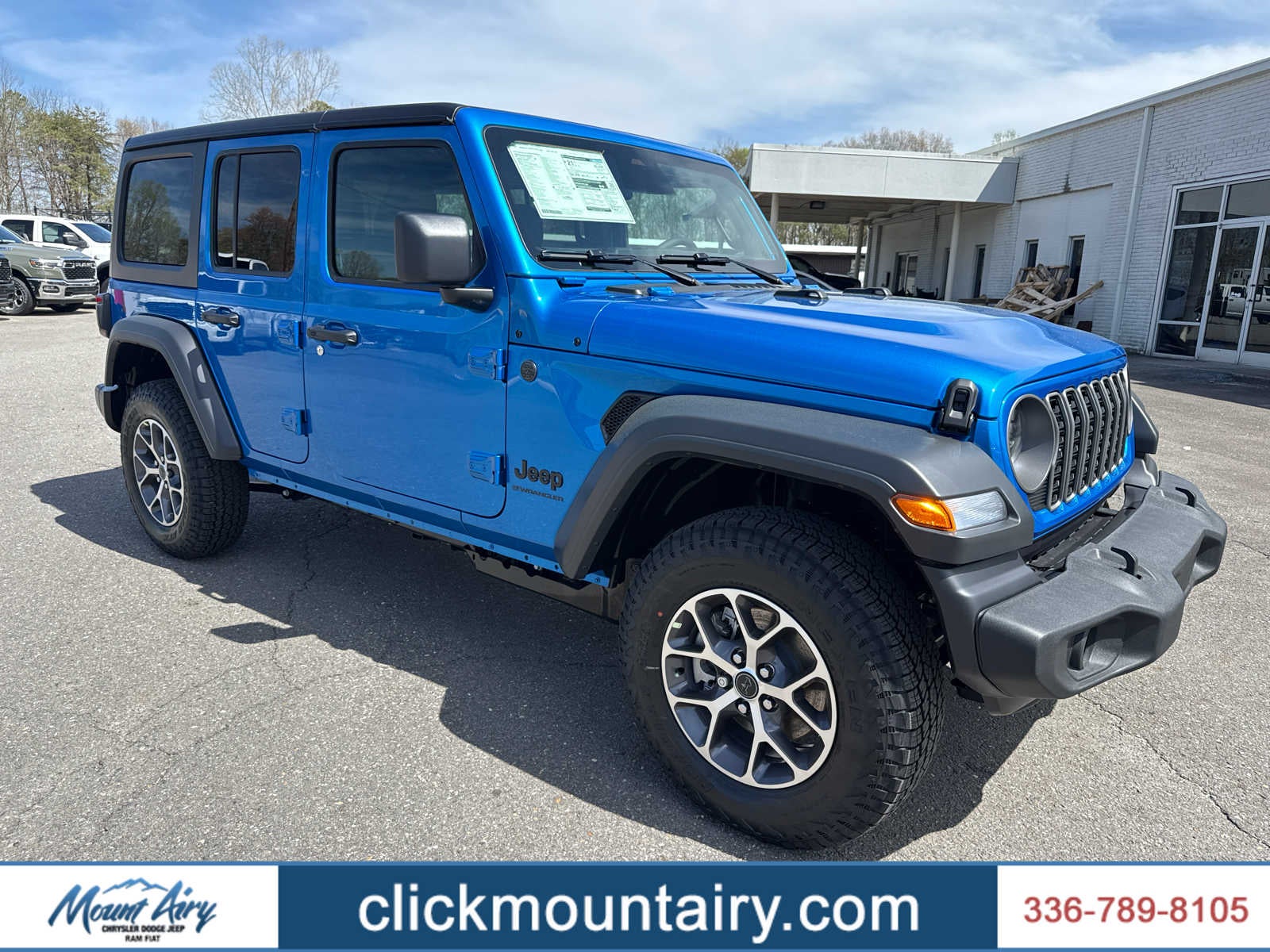 2026 Jeep Wrangler WRANGLER 4-DOOR SPORT S