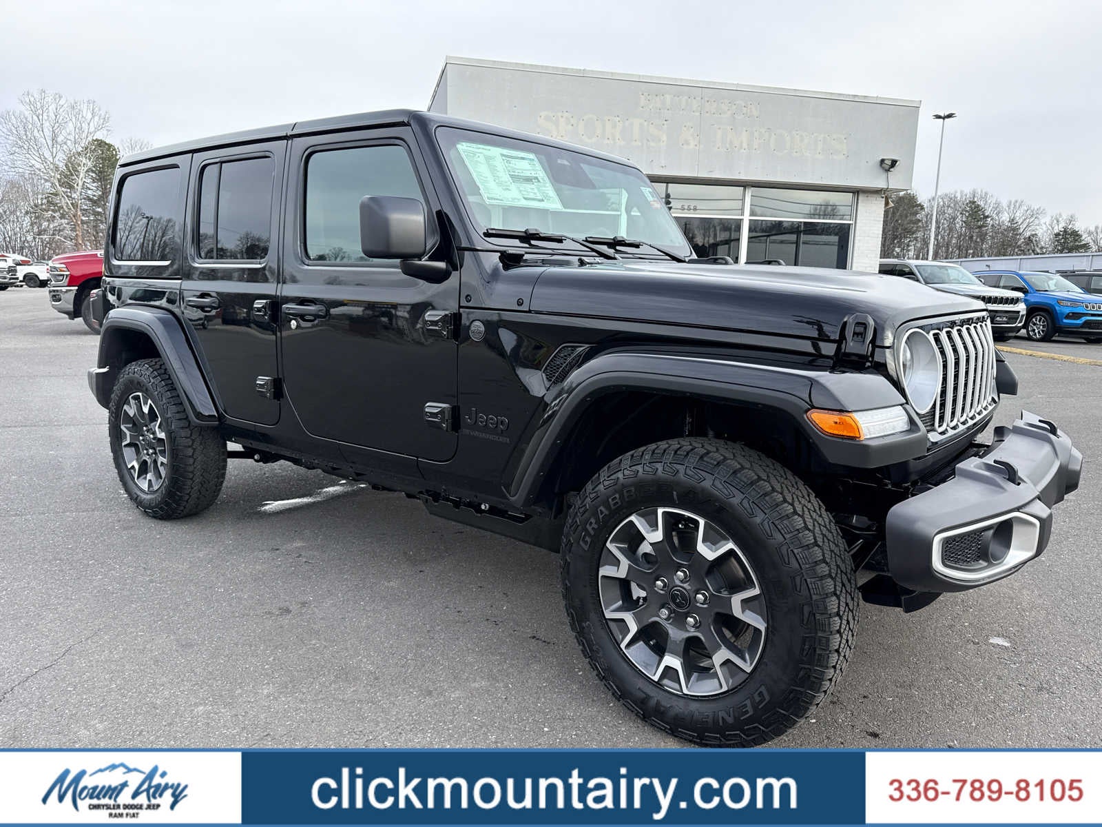 2026 Jeep Wrangler WRANGLER 4-DOOR SAHARA