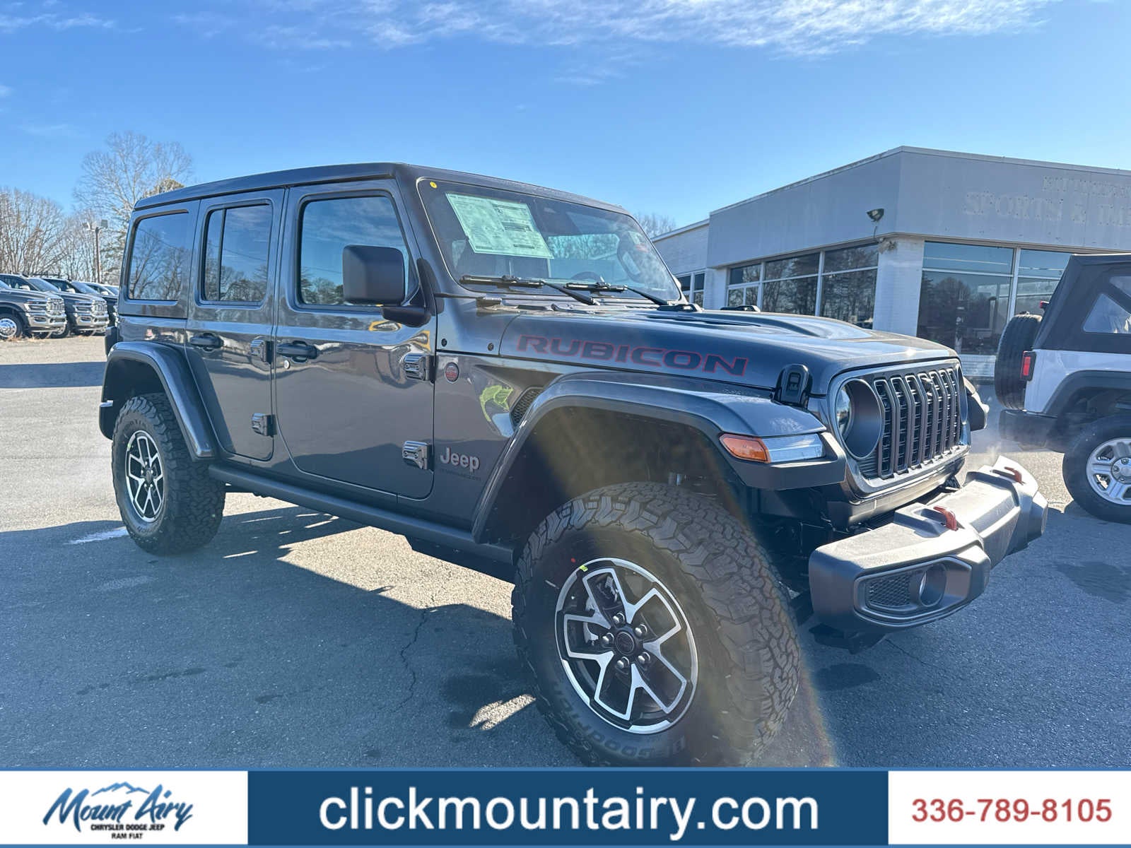 2026 Jeep Wrangler WRANGLER 4-DOOR RUBICON