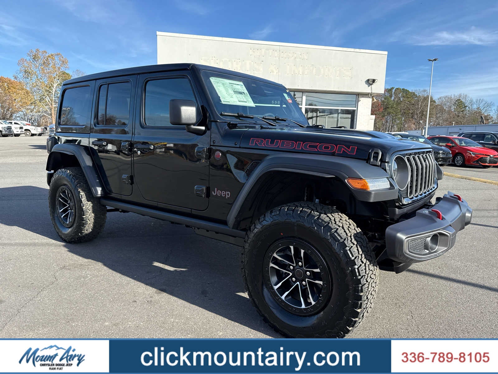 2026 Jeep Wrangler WRANGLER 4-DOOR RUBICON