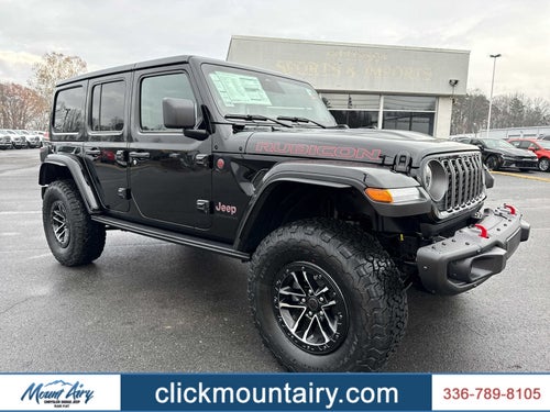 2026 Jeep Wrangler WRANGLER 4-DOOR RUBICON X