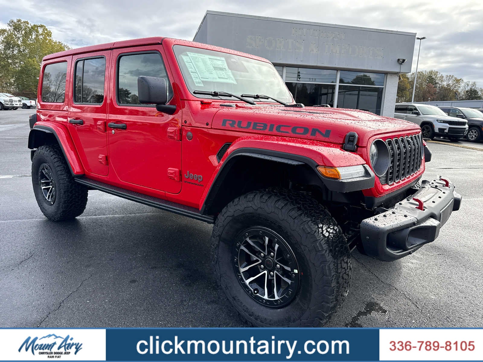 2026 Jeep Wrangler WRANGLER 4-DOOR RUBICON X
