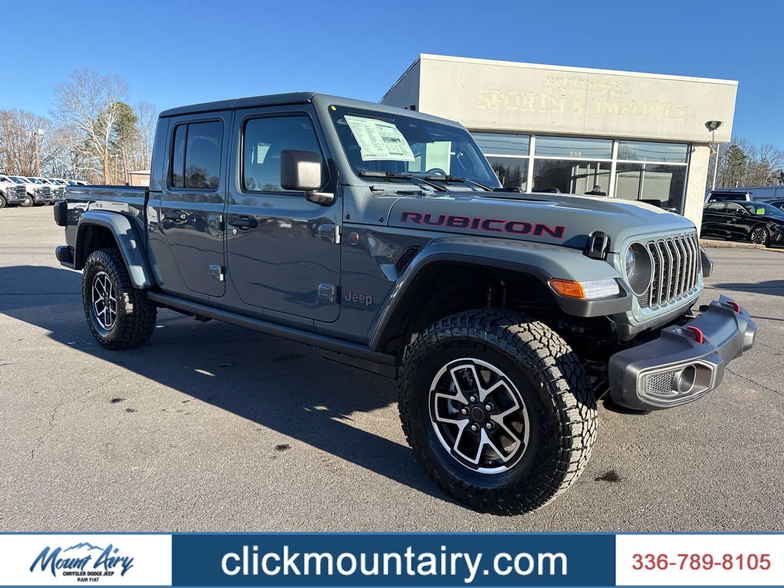 2026 Jeep Gladiator GLADIATOR RUBICON 4X4
