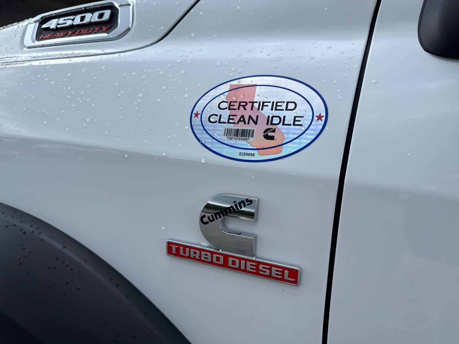 2025 RAM Ram 4500 Chassis Cab RAM 4500 TRADESMAN CHASSIS REGULAR CAB 4X4 60' CA