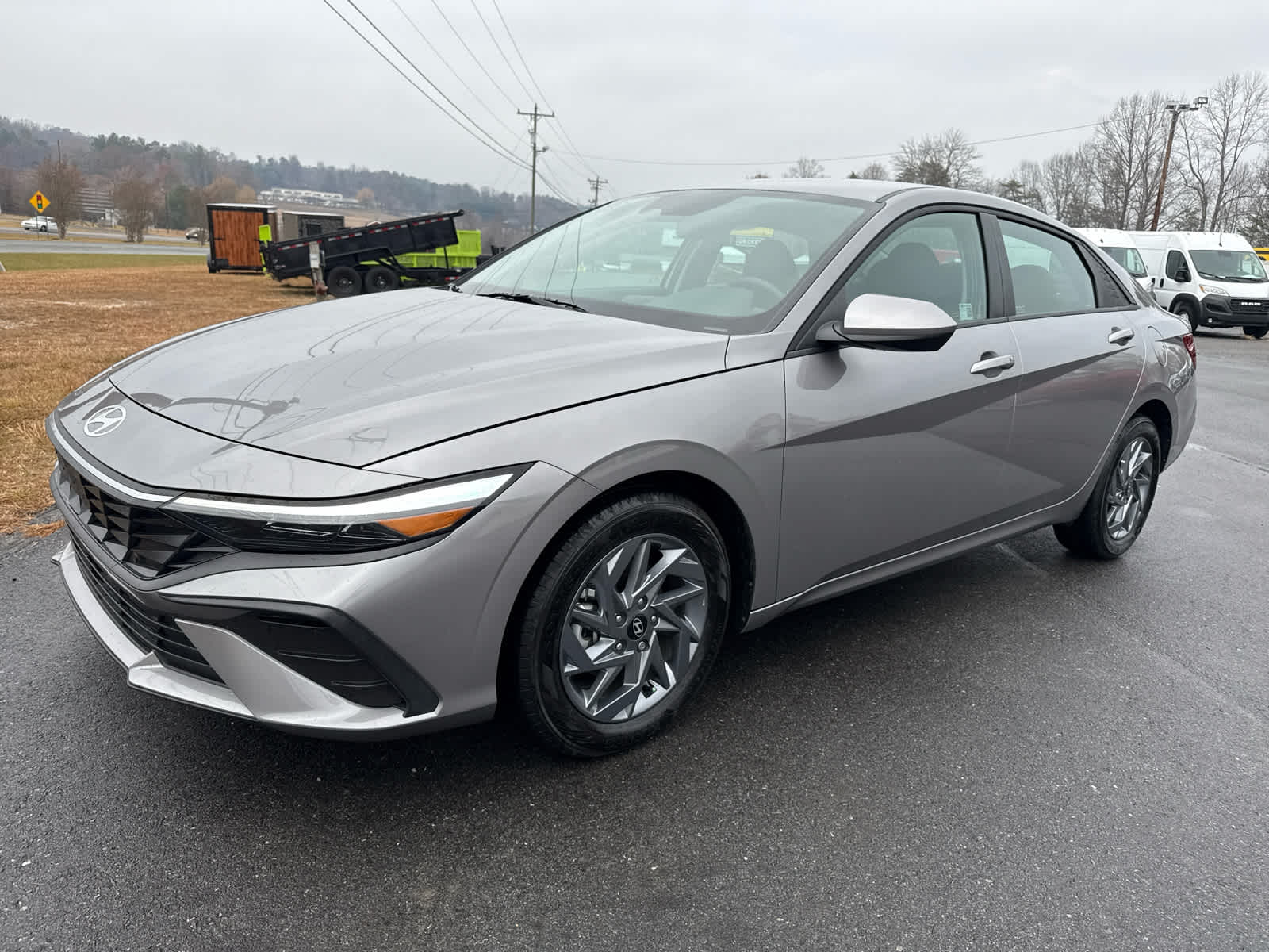 2024 Hyundai Elantra Hybrid Blue