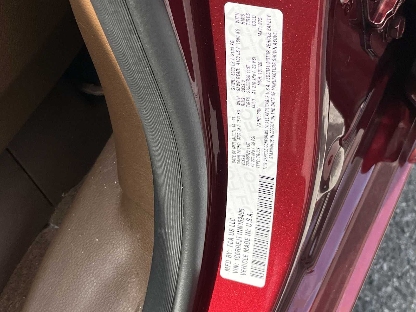 2022 RAM 1500 Laramie