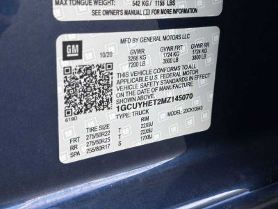 2021 Chevrolet Silverado 1500 High Country