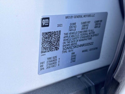 2022 Chevrolet Tahoe Premier