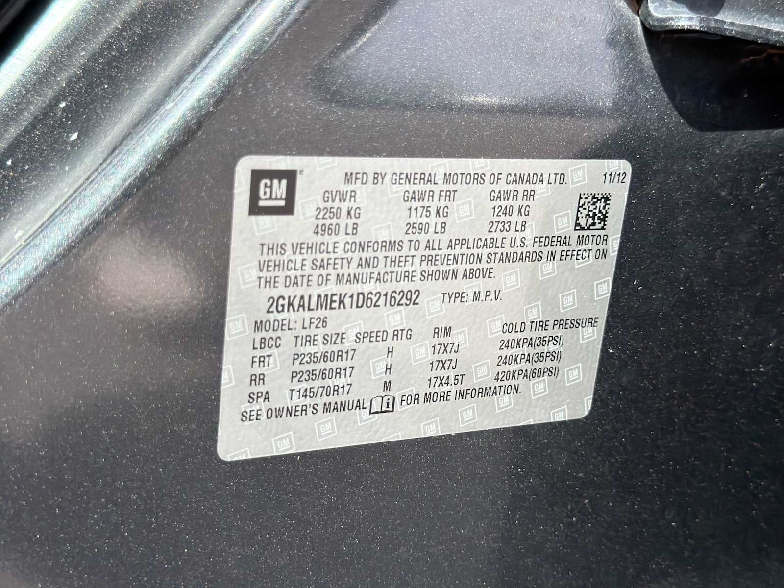 2013 GMC Terrain SLE