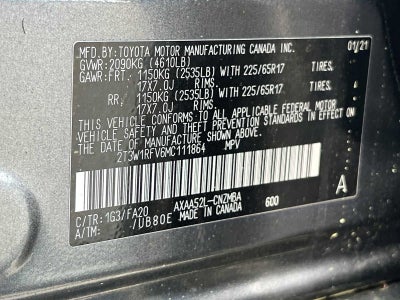 2021 Toyota RAV4 XLE