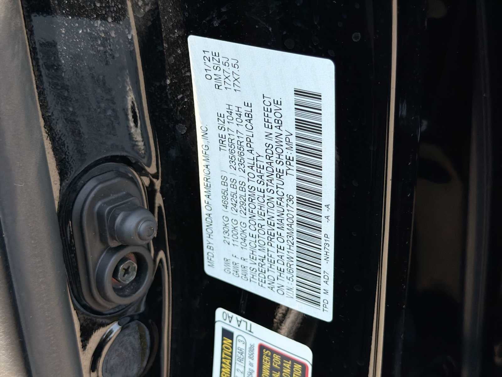 2021 Honda CR-V LX
