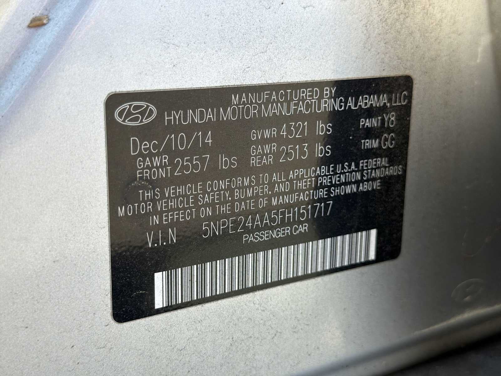 2015 Hyundai Sonata 1.6T Eco