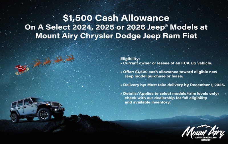 Mount Airy Chrysler Dodge Jeep Ram FIAT in Mount Airy NC